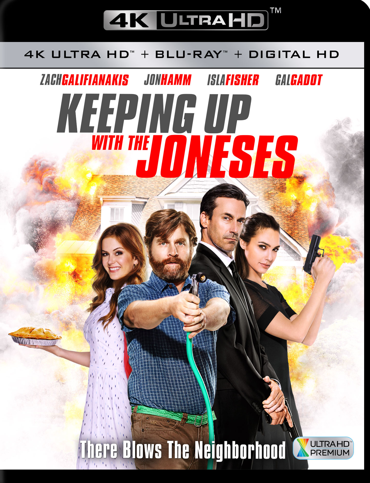 Keeping Up With The Joneses 2016 (4K ULTRA HD + BLURAY)